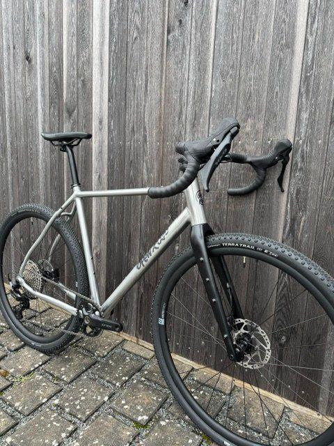 OR GRVL 50 – Shimano GRX 1x12, Raw Polished, 56 cm