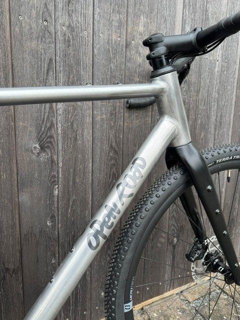 OR GRVL 50 – Shimano GRX 1x12, Raw Polished, 56 cm