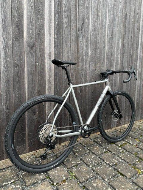 OR GRVL 50 – Shimano GRX 1x12, Raw Polished, 56 cm