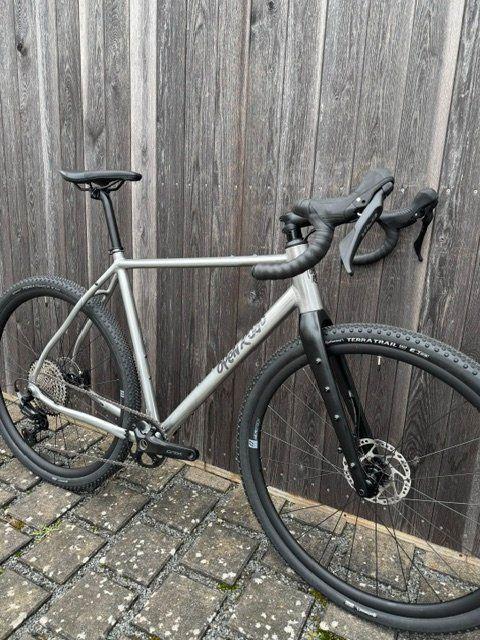 OR GRVL 50 – Shimano GRX 1x12, Raw Polished, 56 cm