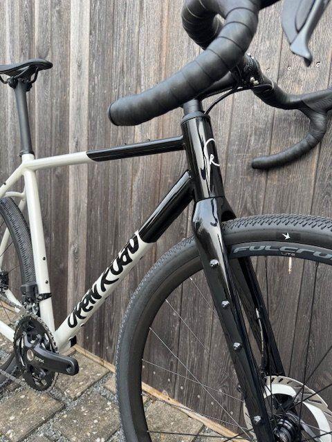 OR GRVL 50 – Shimano GRX Di2 2x12, Black/White, 54 cm