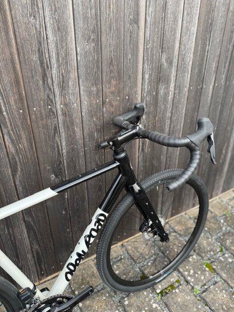 OR GRVL 50 – Shimano GRX Di2 2x12, Black/White, 54 cm
